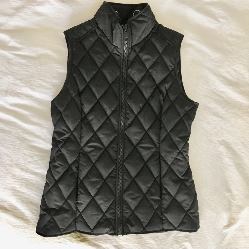 Calvin Klein black puffer vest